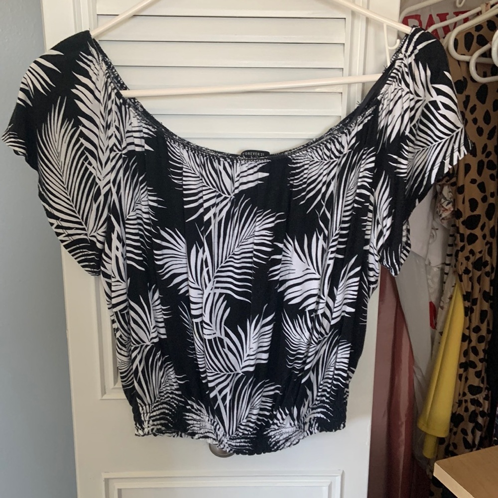 Off the shoulder shirt